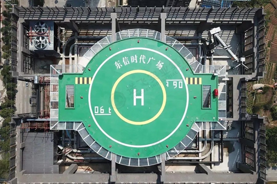 直升機(jī)停機(jī)坪機(jī)場標(biāo)志顏色是固定的嗎？都有哪些？